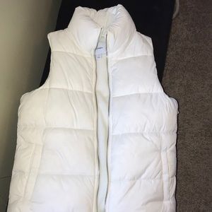 White Bubble Vest